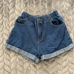 Denim Blue Women's Shorts